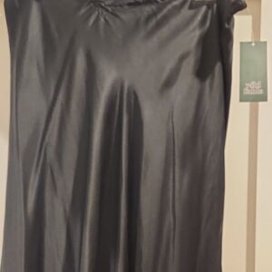 Wild Fable Satin Trumpet Maxi Skirt Size Medium- New With Tags